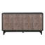 Buffet Mid-Century avec pieds en bois massif