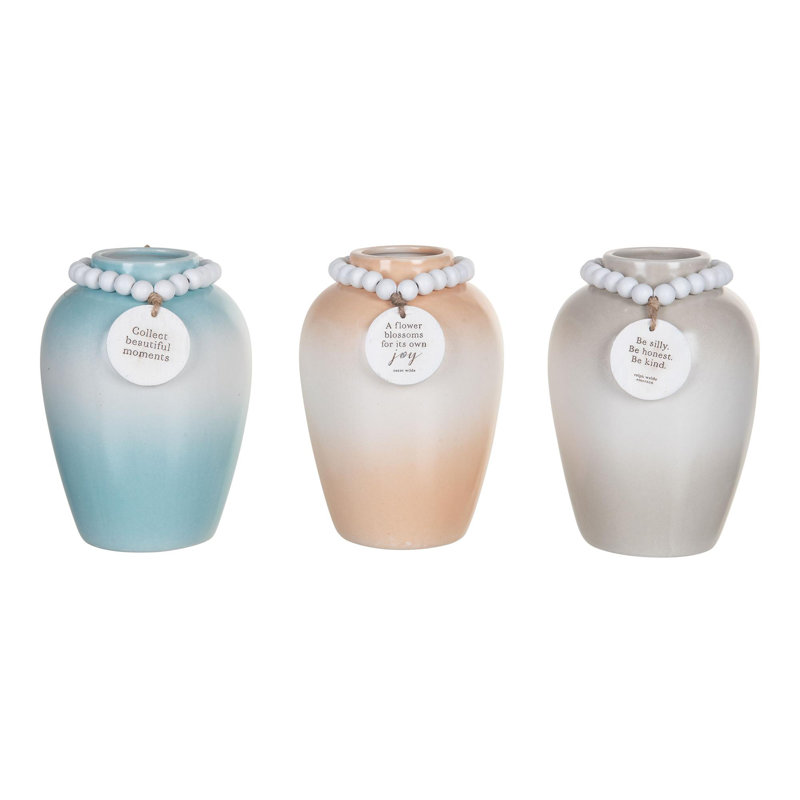  Ensemble de 3 vases en grès