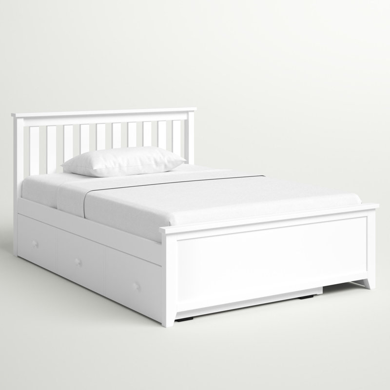 Kids with Trundle, Full, White