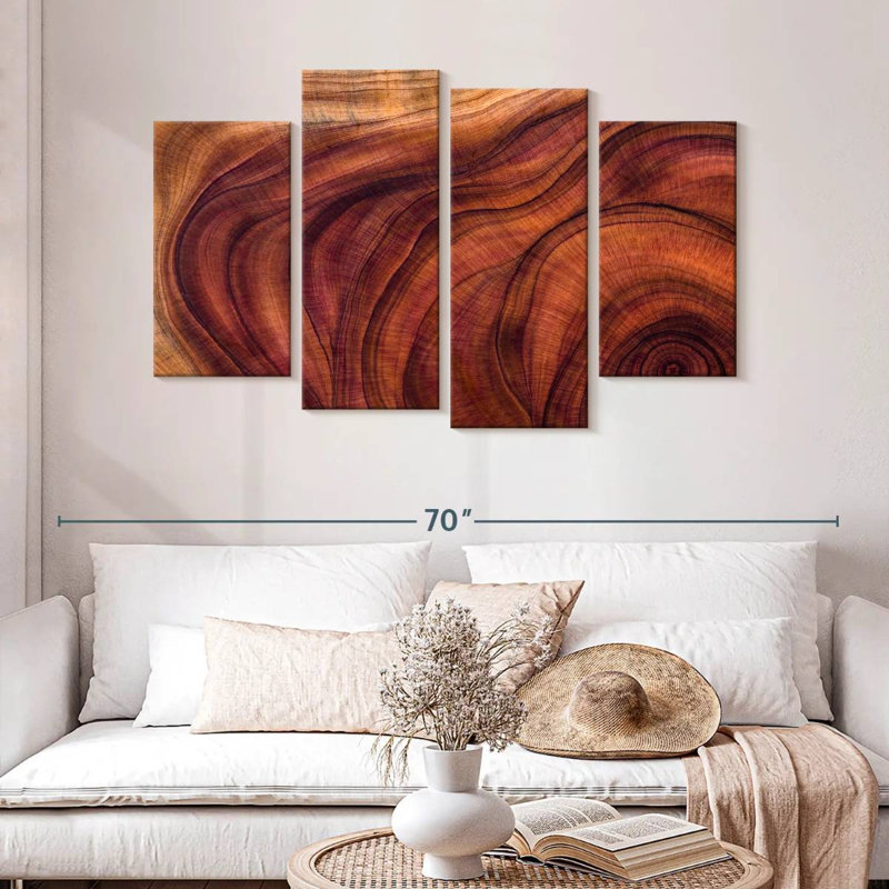 Avery Wood Grain Pattern, 32" H x 52" W