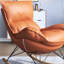 Chaise berçante légère et luxueuse-101112213