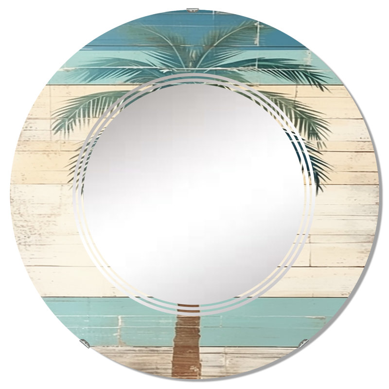 Zyiana Circle Mirror, 32" x 32"