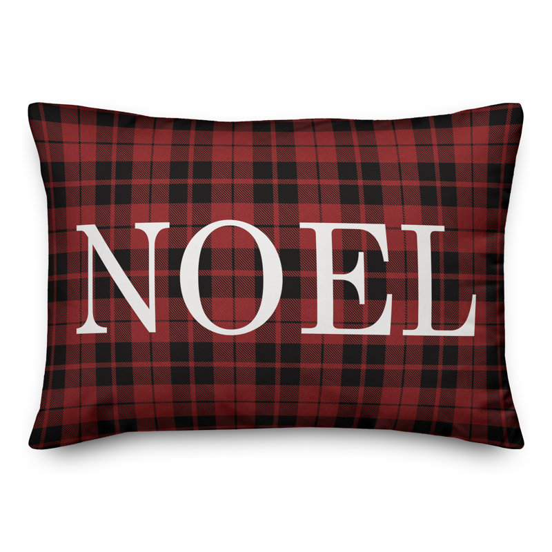 Coussin lombaire noel , Housse de coussin seulement - sans coussin