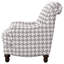 Chaise d'appoint rembourrée à haut dossier-553907327