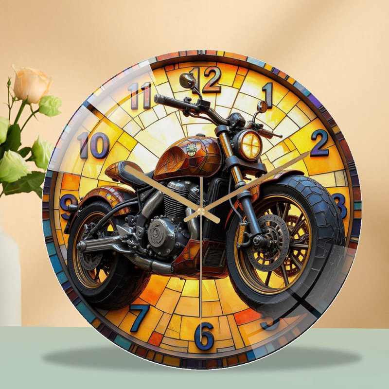 Horloge murale élégante 12 po