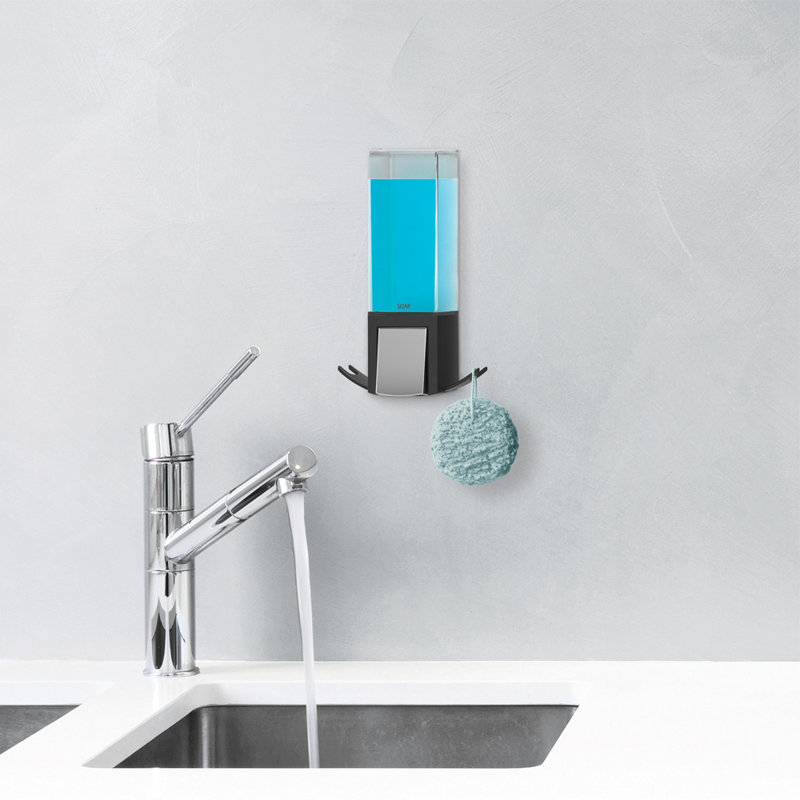 Distributeur de savon Clever, Noir