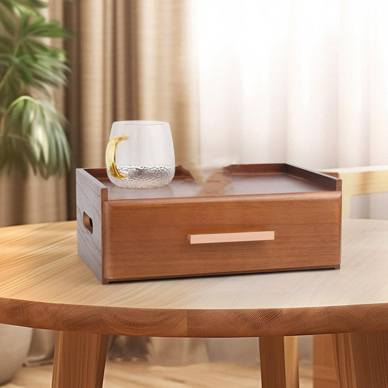 Pine Tea Bag Storage Box