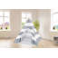 Blue Elephant 121.92cm W x 121.92cm D Indoor Canvas Triangular Play Tent-282910110
