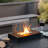 13.5" L Rectangular Tabletop Fire Bowl Pot Bio Ethanol Ventless Fireplace-92644657