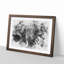 African Elephant Watercolour - Single Picture Frame Print on MDF-56740851-56740850