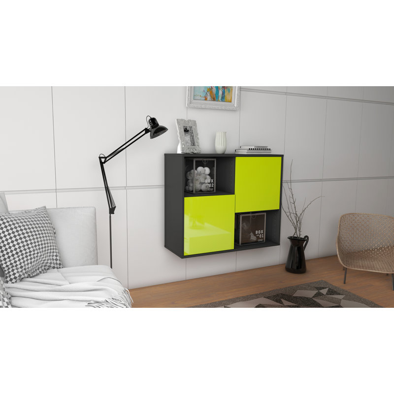 Rosenblatt 92cm Sideboard, High Gloss Green