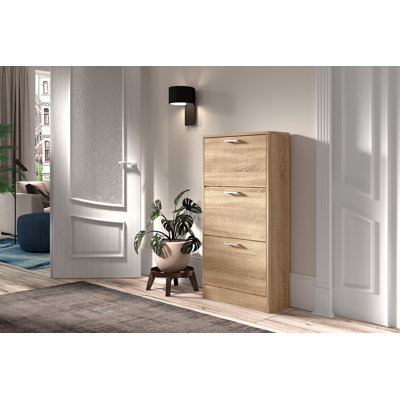 9 Pair Flip Down Shoe Storage
