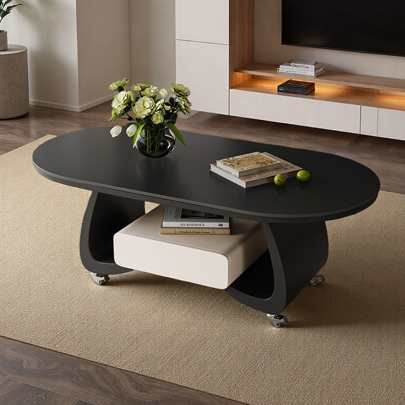 Waverton, Noir, H 17,71 po x L 51,18 po x l 27,55 po, Noir