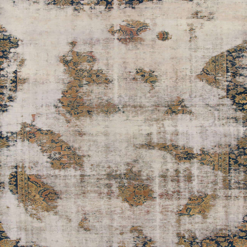 Abstract Indoor Rug, Square 7'