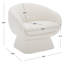 Fauteuil demi-tonneau en polyester 30,7 po Genata-731110789