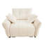 Canapé simple ergonomique 47 po avec coussins de soutien à haute résilience et coussins décoratifs-1549369200