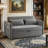3-In-1 Velvet Sleeper Sofa Bed-97699041
