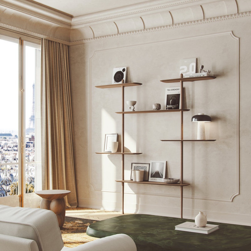 Axis 2 Shelving System, Walnut