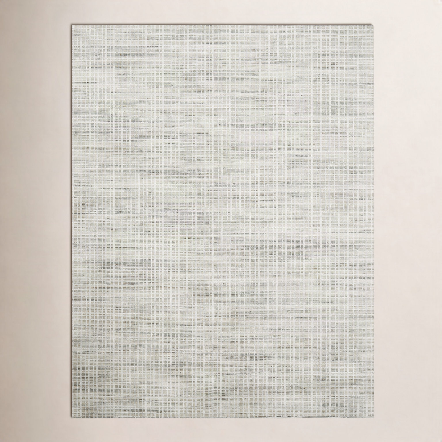 Hannon Green Hand-Woven Geometric Rug, Rectangle 12' x 15'