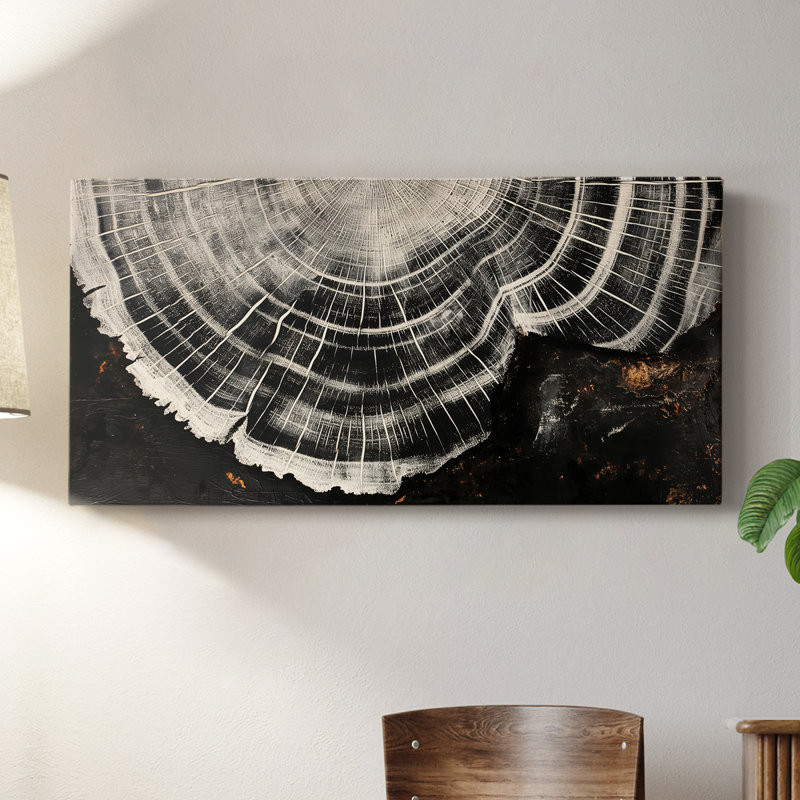Série abstraite 2 # LXVI-Gallery, toile tendue, H 16 po x l 32 po