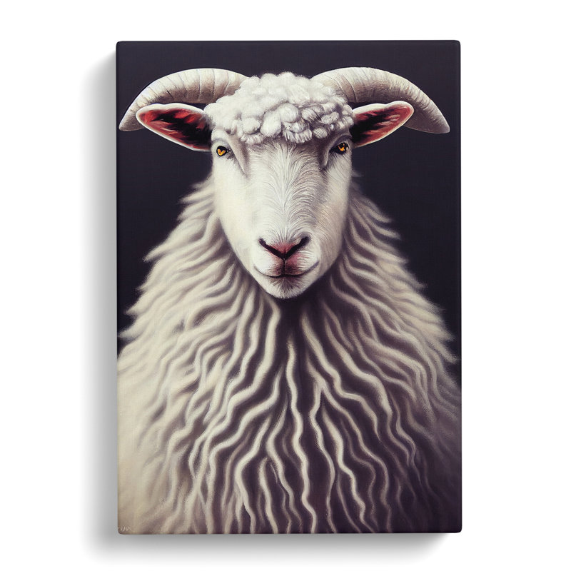 Sheep Vol.5 - Wrapped Canvas, 76cm H x 50cm W x 3cm D