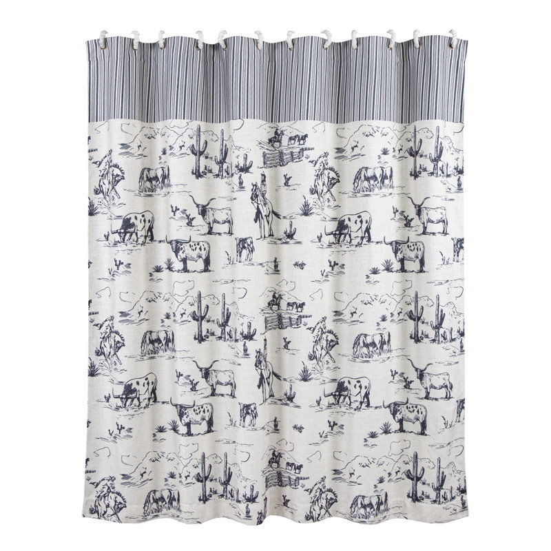 Rideau de douche 72 po x 72 po Lanty