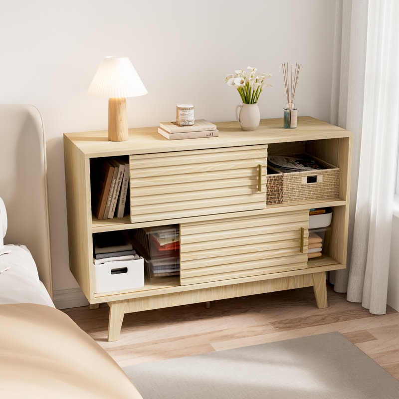 44" Sliding Door Sideboard