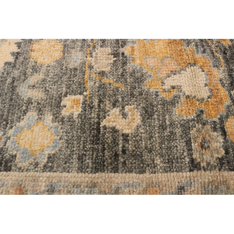 Tapis gris Jules Serapi 8 pi 0 po x 9 pi 11 po