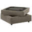 Repose-pieds de rangement carré 37 po Orleanne-117257567