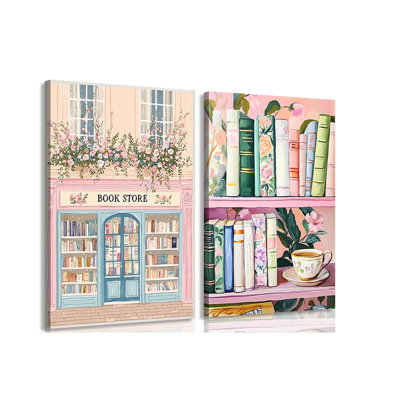 2 Piece Wrapped Canvas Wall Art