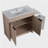 48 Inch Freestanding Bathroom Vanity with Ceramic Sink and Storage Cabinets, Soft Closing Door, Combination Cabinet, KD-Package-175572403-175572404-175572405