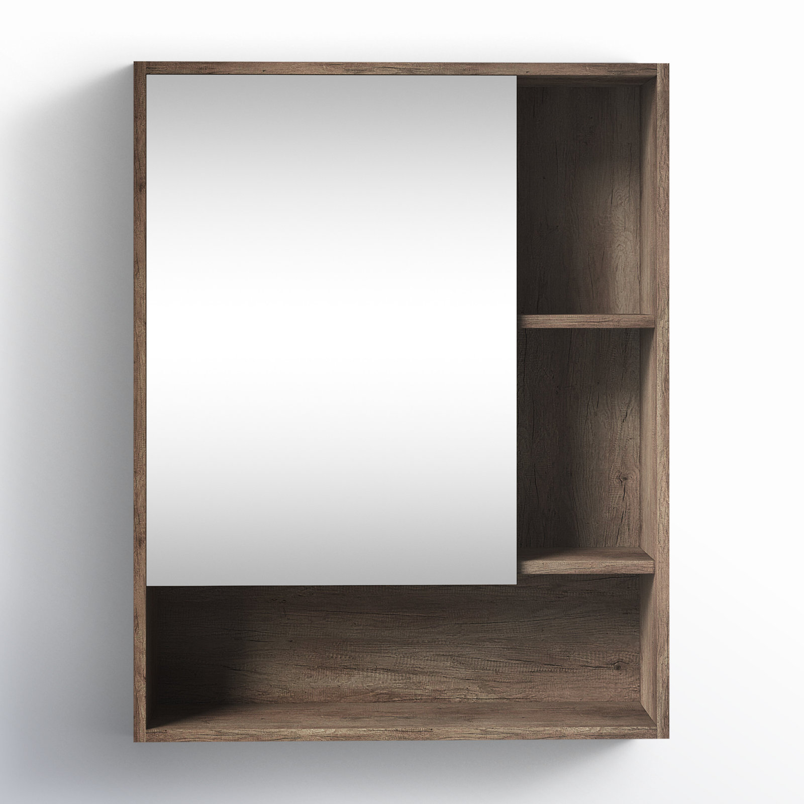 Jensen Surface Medicine Cabinet, Gray, Left