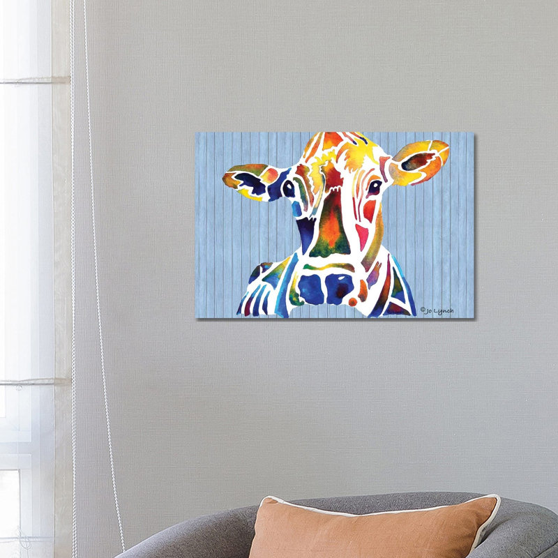 Cow Farm II by Jo Lynch - Wrapped Canvas Gallery-Wrapped Canvas Giclée