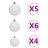 1270 " Pre-Lit Garland