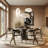 Greco Solid Wood Frame Dining Armchair-333873547