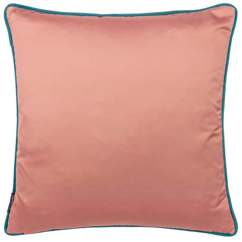 Carnaby Geometric Square Cushion, Green/Grey