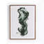 Green Stroke Print by Gold Rush Art Co.-1817397021