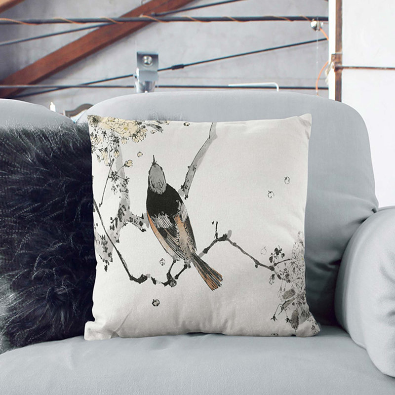 Square Throw Cushion, 40cm H x 40cm W x 15cm D