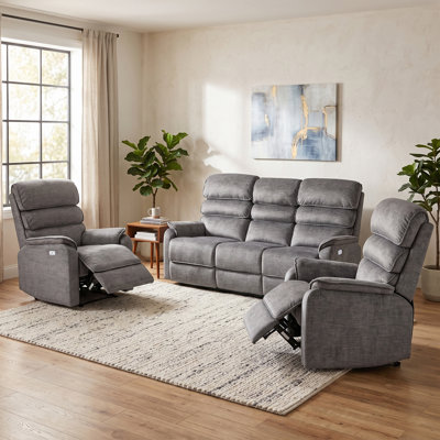 Blanche 2 Piece Reclining Sofa Set