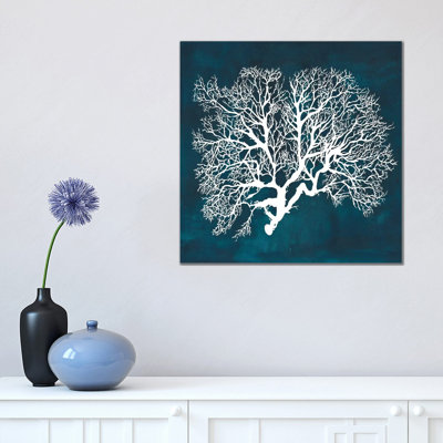 Inverse Sea Fan III 1 Piece Wrapped Canvas Wall Art
