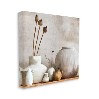 «Charmant pays nature morte» par Kim Allen, reproduction d'art sur toile tendue