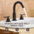 Widespread Double Handle Bathroom Faucet-107545227