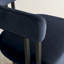 Ensemble de table de salle à manger pour 2 personnes avec table ronde et 2 fauteuils rembourrés en velours-771732911