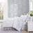 Laura Ashley Norah Solid White Reversible Comforter Set-86644896