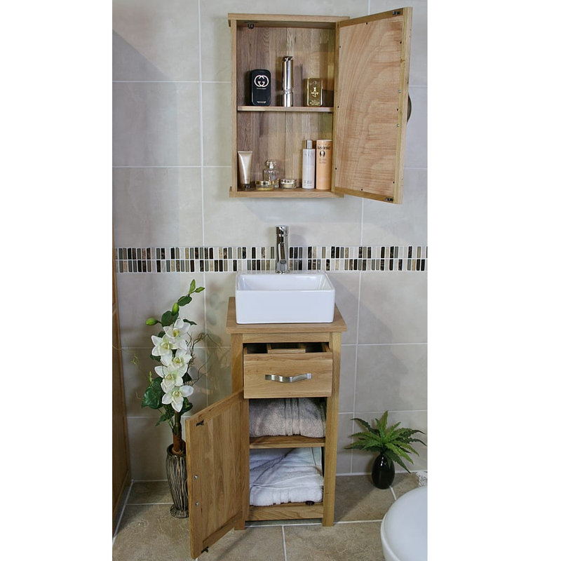 Council 400mm Single Bathroom Vanity with Vessel Ceramic Basin