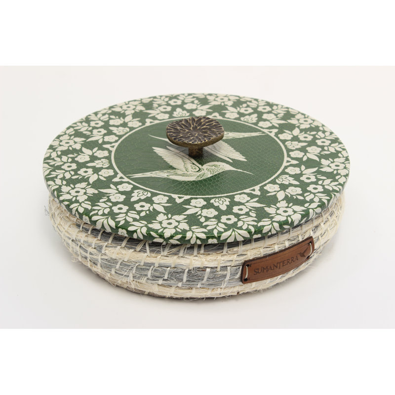 Porte-tortilla vert