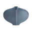 Center Ridge Vase-Blue-57568004