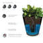 Pot à fleurs intérieur / extérieur auto-arrosant-20262645-17049372