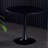 Round Table,  Dining Table, MDF Top And Steel Base Tulip Round Kitchen Table, Mid Century Coffee Table