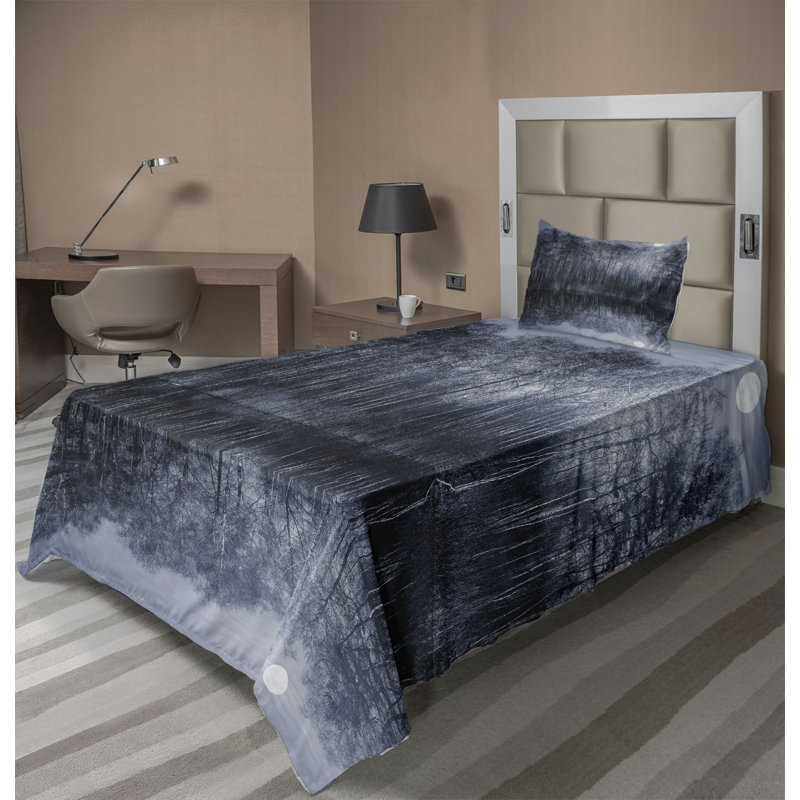 Microfiber Sheet Set, Twin Sheet Set with Fitted Sheet and 1 Pillowcase
